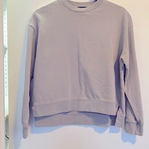 All Saints cropped sweatshirt. X-small. 100% cotton. Like new.